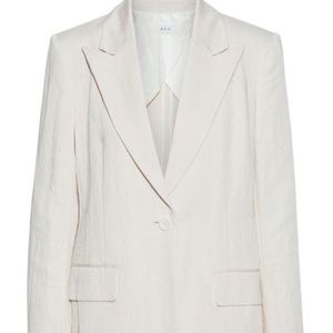 ALC Crinkle Knit Blazer - Sz 12 - Blush Color